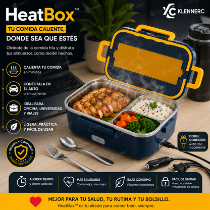 EggChef™ Lonchera Calentador Comida Portatil Auto