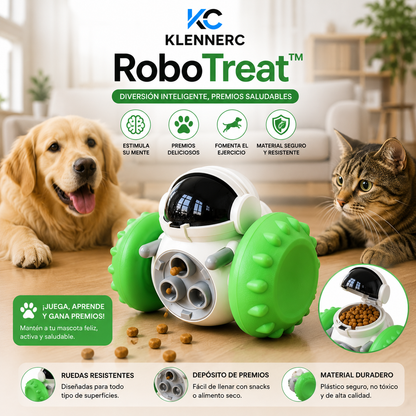 RoboTreat™ Dispensador De Alimentos Forma De Robot