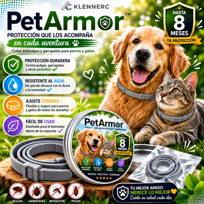 PetArmor™ Collares Antipulgas De Perros Y Gatos