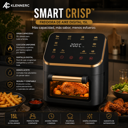 SmartCrisp™ Freidora de Aire Digital 15 L
