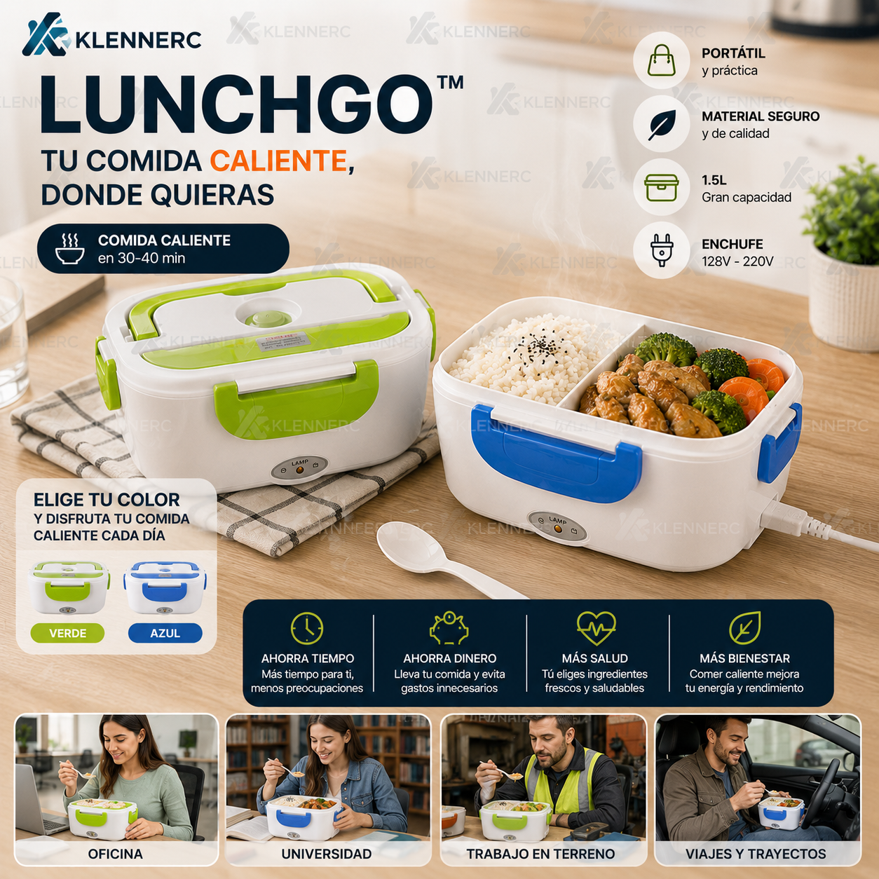 LunchGo™ Lonchera Electrica