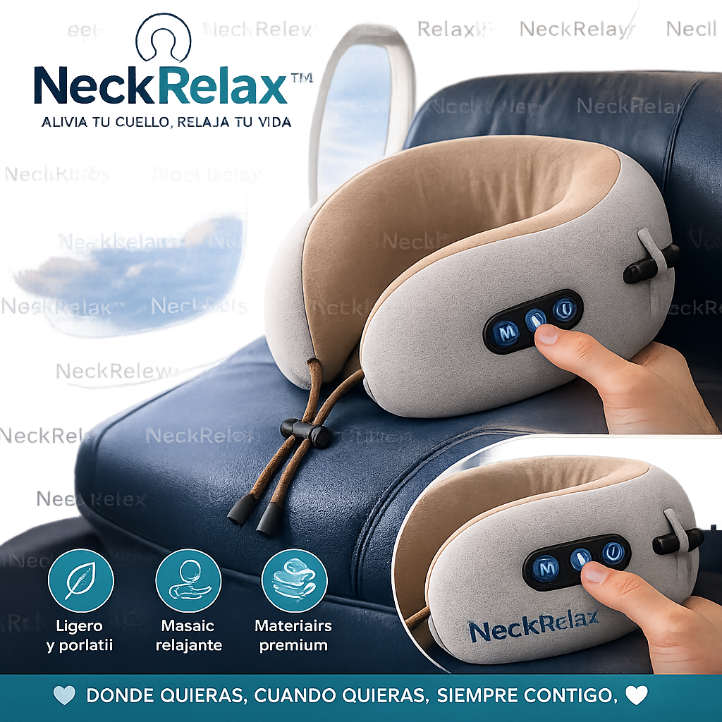 NeckRelax™ Almohadón Masajeador Neck Massager