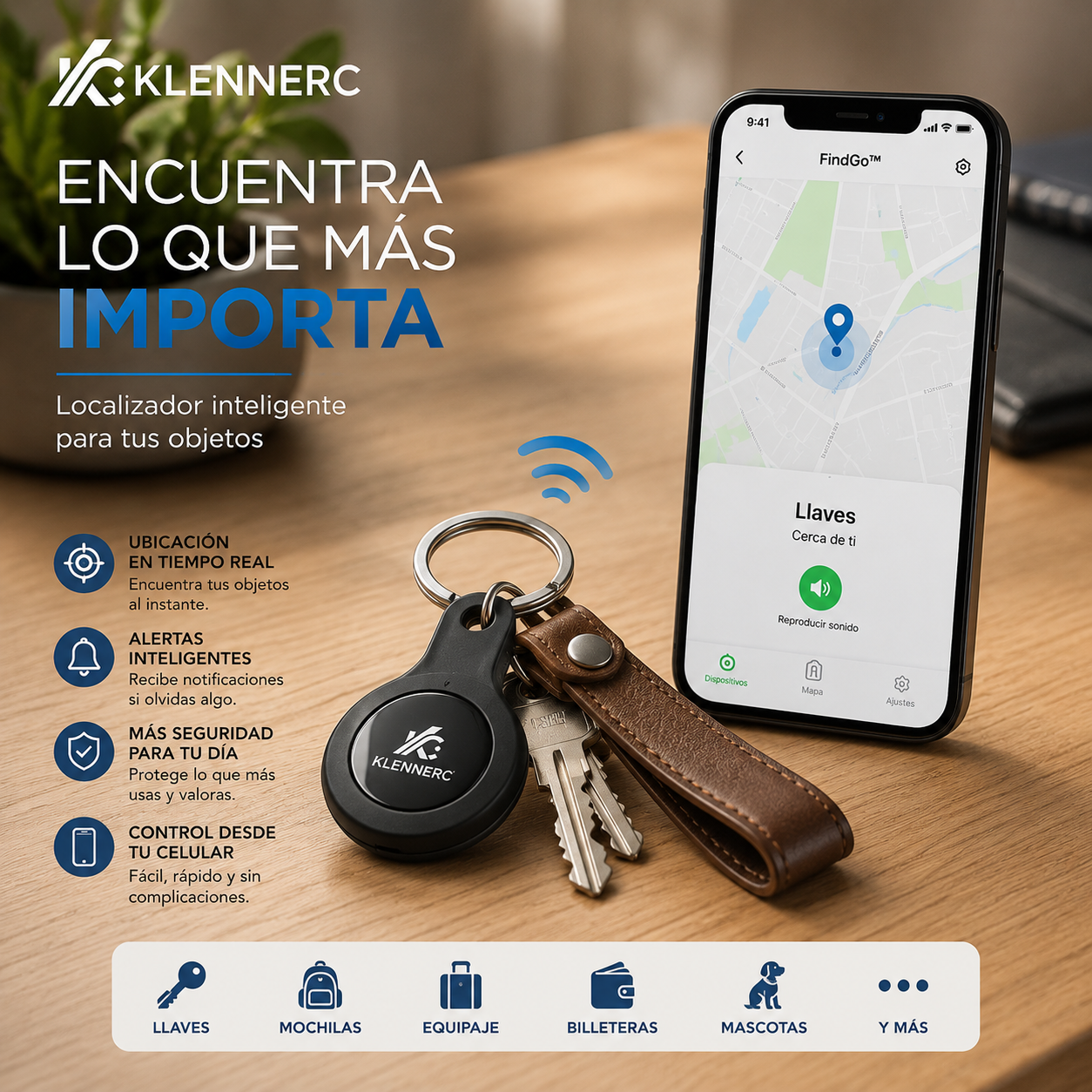 SafeTag™ Localizador Inteligente