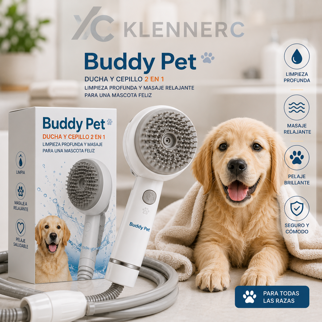 Buddy Pet ™ Shampoo Cachorro